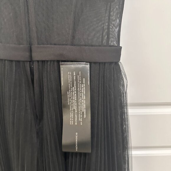 NWT BCBG MAXAZRIA SHEER CORSET MIDI DRESS SIZE 6 - Picture 15 of 15